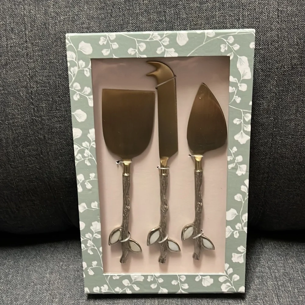 Anthropologie Finn Cheese Knives